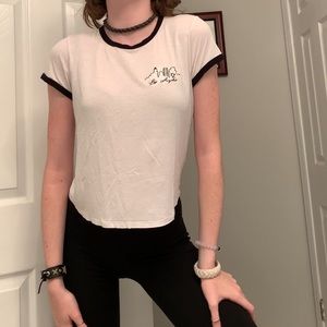 Forever 21 cropped t-shirt